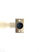 Разъем XLR-M, панельный, металлический