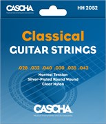Cascha HH-2052 Комплект струн для классической гитары, среднее натяжение, посеребренные