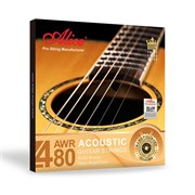 Alice AWR480-XL Комплект струн для акустической гитары, бронза 80/20, 10-47