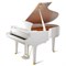 Becker CBGP-152PW-2 акустический рояль кабинетный, цвет белый - фото 25788