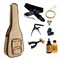 Комплект гитарный №4: чехол, струны, тюнер, ремень, каподастр, медиаторы, средства по уходу