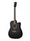 Foix FFG-4101C-BK Акустическая гитара, с вырезом, чёрная - фото 29325