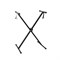 Foix Q-1X — стойка для клавишных инструментов, одинарная X, Фоикс