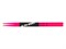 Kaledin Drumsticks 7KLHBPK5A Pink 5A — барабанные палочки, граб, флуоресцентные розовые