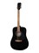 Caraya F600-BK — акустическая гитара, черная, Карая
