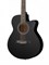 Foix FFG-4001C-BK — акустическая гитара, с вырезом, черная, Фоикс