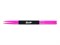 HUN Fluorescent Series 5A PURPLE — барабанные палочки, фиолетовые, орех гикори