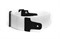 Mamba straps MB5011-067 — ремень для гитары, нейлоновый, белый